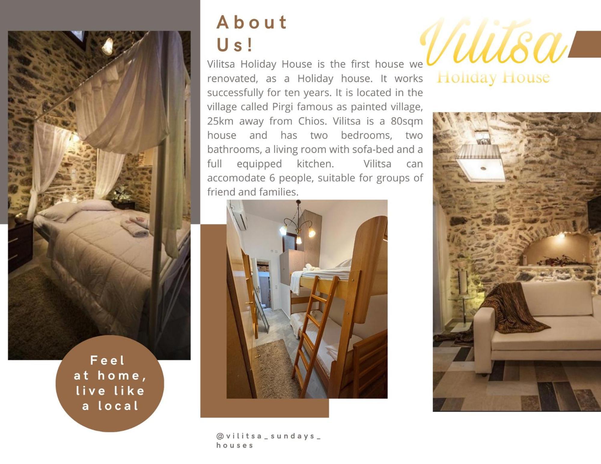 Vilitsa Holiday House Pyrgi  외부 사진